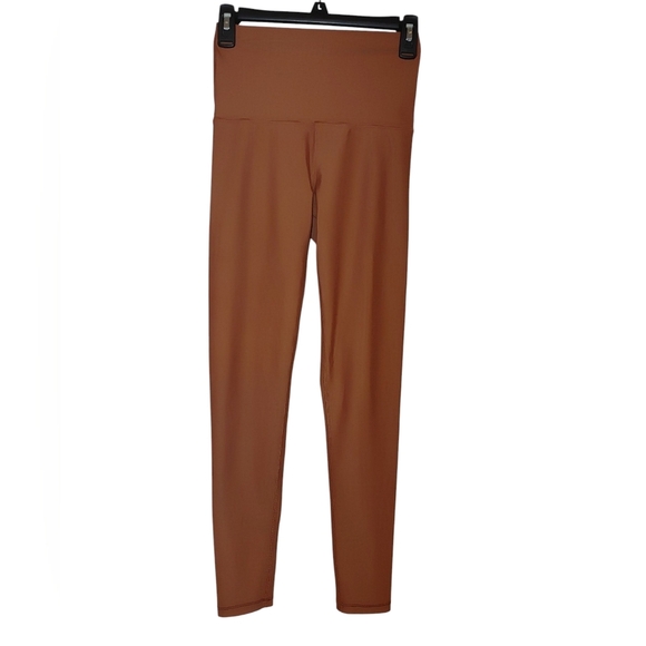 Aerie Warm Rust Leggings Size Medium - Picture 1 of 4